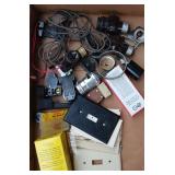 Handymans LOT - HD Drawer Slides, Galvanized Pipe Fittings, Electrical Box