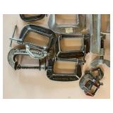 Two Universal Model 70 Cabinet Clamps, Twelve C-Clamps