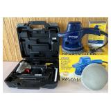 Porter Cable Brad nailer and a Waxmaster W6000 6" Random Orbit Waxer/Polisher