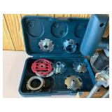 Bosch 1613EVS Plunge Router with Bits