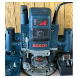 Bosch 1613EVS Plunge Router with Bits