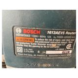 Bosch 1613EVS Plunge Router with Bits