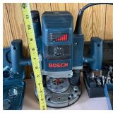 Bosch 1613EVS Plunge Router with Bits
