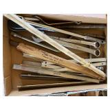 Wrench and Chisel LOT - Craftsman Wrenches, Chisels, Files, Wood Shaver