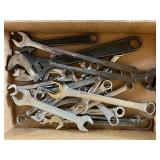 Wrench and Chisel LOT - Craftsman Wrenches, Chisels, Files, Wood Shaver
