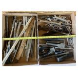 Wrench and Chisel LOT - Craftsman Wrenches, Chisels, Files, Wood Shaver