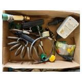 Vintage Metal Craftsman Sprinkler, Vice Grip, Wind Chime