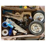 Vintage Metal Craftsman Sprinkler, Vice Grip, Wind Chime