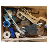 Vintage Metal Craftsman Sprinkler, Vice Grip, Wind Chime