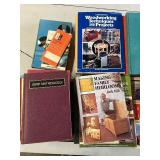 Vintage Book Ends and Woodworking Books - Woodturning, Make Family Heirlooms and More