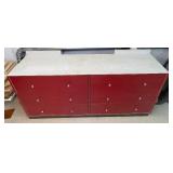 Wooden Six drawer Shop Cabinet