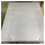 Shop Made Two Drawer Wooden Cabinet