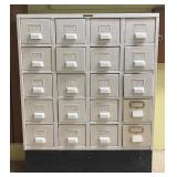 Hobart Cabinet Company - Twenty Drawer Industrial Cabinet