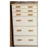 Wooden Six Drawer Cabinet (lot1)
