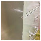 Cole Four Drawer Metal Filing Cabinet Made in USA