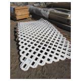 PLASTIC GARDEN LATTICE SHEETS