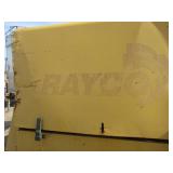 RAYCO WOOD CHIPPER - LOW HOURS - NEEDS REPAIR