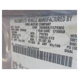 FORD F650 DUMP TRUCK