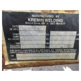 KREMIN 16 FT, ENCLOSED, CARPENTRY TRAILER WITH CABINETS AND WINCH