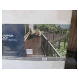 ALUMINUM RAILING SECTION - NEW