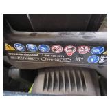 RYOBI CHAINSAW WITH CASE