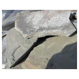 PATTERNED NEW YORK BLUESTONE FLAGSTONE STEPPERS