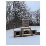 FIREPLACE WALL AND UNIT