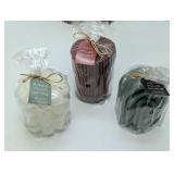 18 Piece Candle Set - 3 Skus with Qty 6 = 18 Candles Total