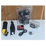 Explore One 4K Action Camera with WiFi Bundle