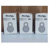3 Pack Combo Master Locks