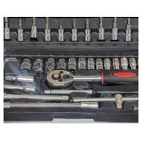 Handy 46 Piece 1/4" Socket Set with Case