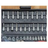 Handy 46 Piece 1/4" Socket Set with Case