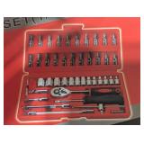 Handy 46 Piece 1/4" Socket Set with Case
