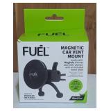 Fuel Magnetic Phone Holder for Car Vent -[Secure AC Vent Attachment] Car Phone Holder Mount compatible w/ Magsafe accessories -MagSafe Car Mount for iPhone 16 Pro Max/ 15 pro /14 pro /13 pro -Black