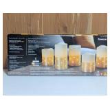 Fusion Fairy Light Multifunction Remote Control LED Candles, Gold (5 Count)