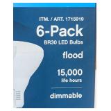 Feit Electric LED 5-Color Choice - BR30 65W Equivalent - 750 Lumen, 2700K Soft Whit, 3000K Bright White, 4000K Cool White, 5000K Daylight and 6500K Cool Daylight
