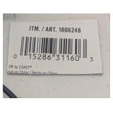 COAST USB-C Rechargeable Lithium Batteries, 8-Count (AA/AAA, 4ea)