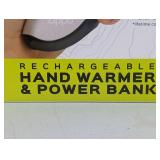 Zippo HeatBank 9s Rechargeable Hand Warmer & Power Bank 5200 mAh, 9 hrs - SILVER