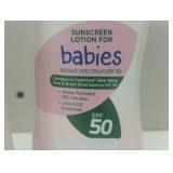 Studio Selection Sunscreen Lotion For Babies Spf 50 - 3 Pack - 8 OZ./Ea