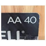 Pack of 40 Duracell Coppertop Alkaline AA Batteries Power Boost