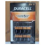 Duracell 9V Alkaline Batteries, 8-count