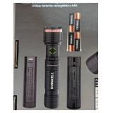 Duracell Ultra Hybrid LED Flashlights 1200 Lumens Rechargeable or AAA, 3 Pack