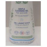 Mustela Gentle Cleansing Gel Baby Body Wash and Baby Shampoo
