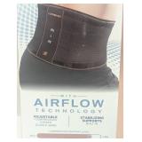 Copper Fit Elite Air Back Support Brace with Airflow Technology, Adjustable Compression Straps, Double Band, One Size Fits Most