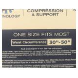 Copper Fit Elite Air Back Support Brace with Airflow Technology, Adjustable Compression Straps, Double Band, One Size Fits Most