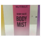 Nutrius Body Mist, 4 fl oz, 4-pack