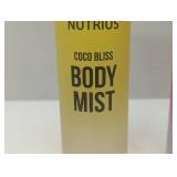 Nutrius Body Mist, 4 fl oz, 4-pack
