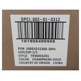 45L Rectangular Step Trash Can - Brightroom™ - Champagne Gold