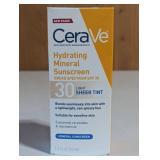 CeraVe Hydrating Mineral Tinted Face Sunscreen Lotion - SPF 30 - 1.7 fl oz
