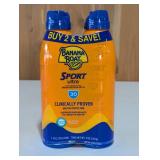 2 Pack - Banana Boat Ultra Sport Clear Sunscreen Spray - 12 oz Total